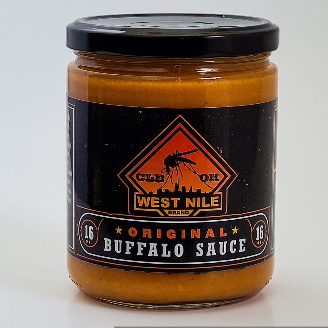 West Nile Buffalo Sauce, 16oz Original - Case