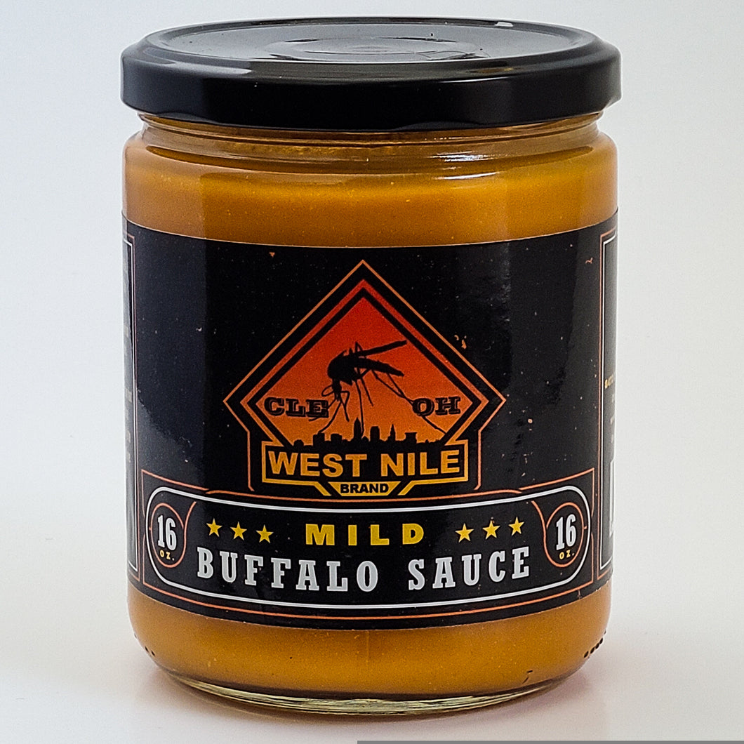 West Nile Buffalo Sauce, 16oz, Mild - Case